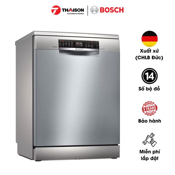 Máy rửa bát Bosch SMS6ZDI48E Series 6 độc lập