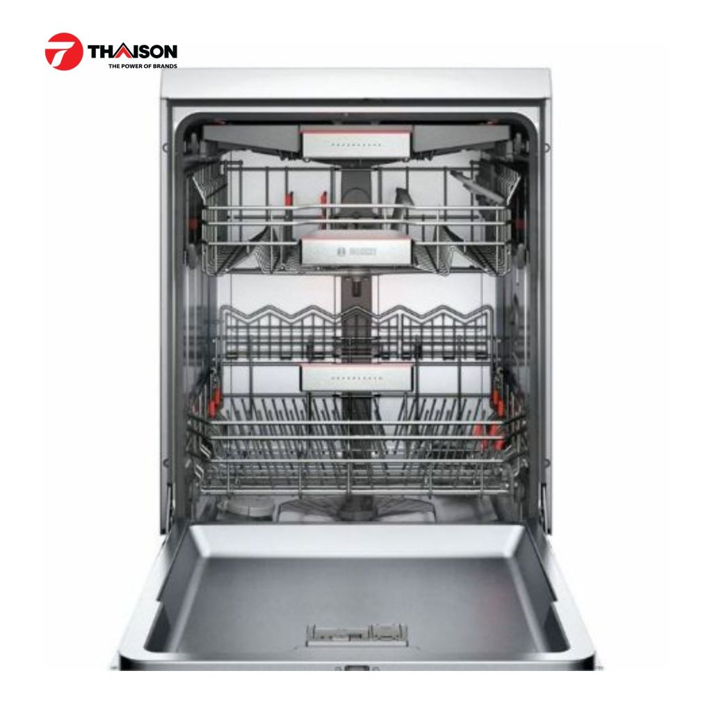 Máy rửa bát Bosch SMV8YCX01E Series 8 âm tủ