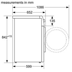 Máy sấy quần áo Bosch WQG24200SG