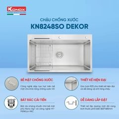 Chậu rửa bát Konox KN8248SO Dekor