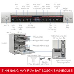 Máy rửa bát Bosch SMS4ECI26E Series 4