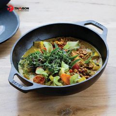 Chảo gang Lodge kiểu Wok Mini L9MW 23cm