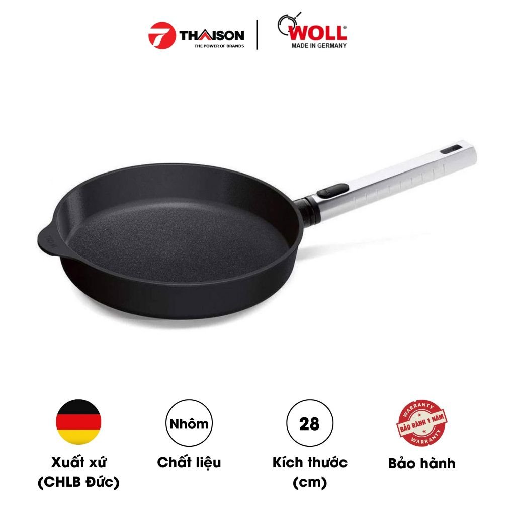 Chảo chống dính cao cấp - Woll Diamond XR Logic 28cm