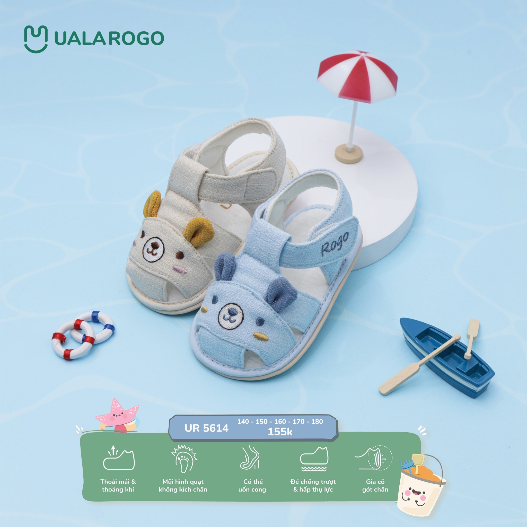 Giày Uala Tập Đi Ur5614