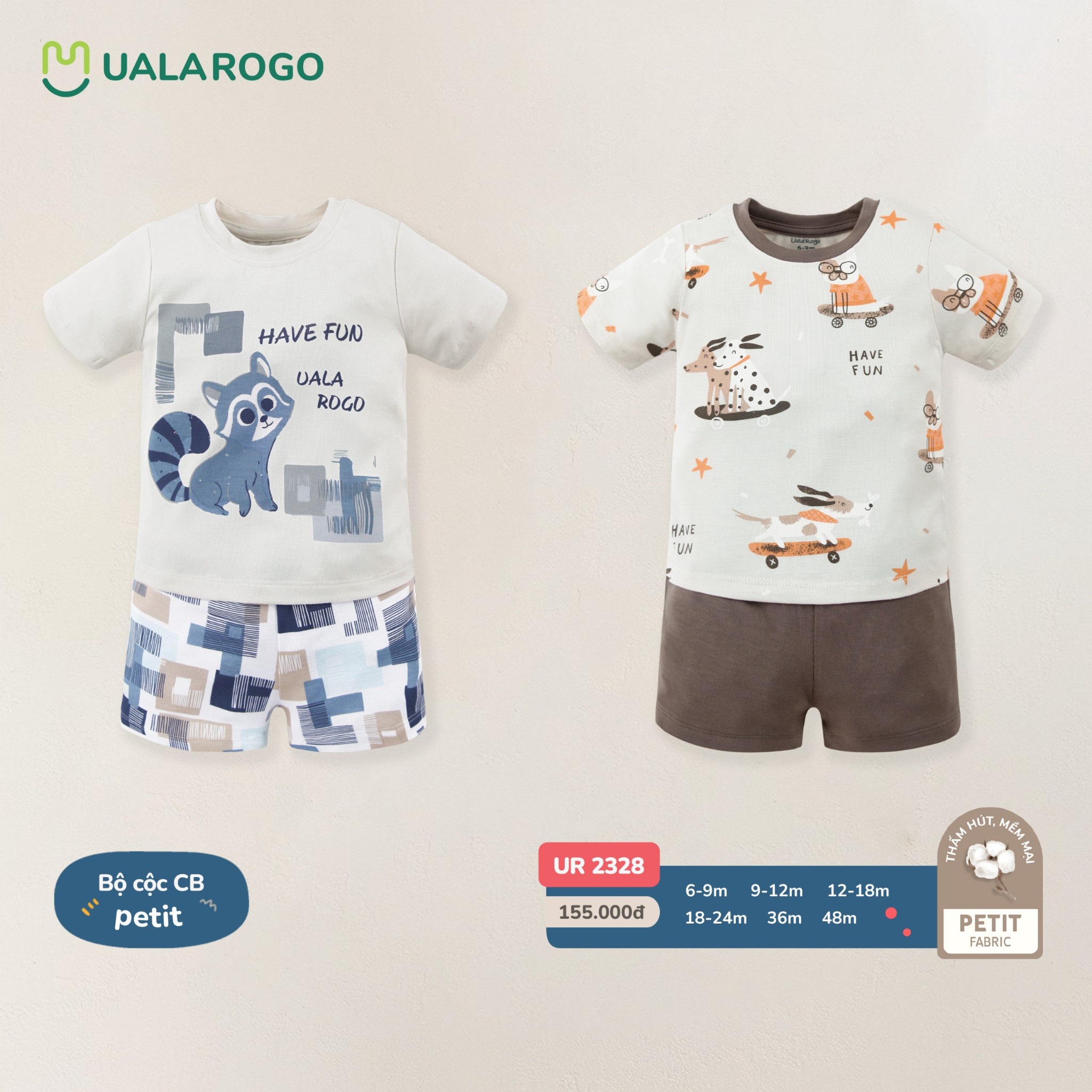 Bộ Cộc Uala Rogo Ur2328