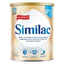 Sữa Bột Similac Dinh Dưỡng 5G 0+ 850G