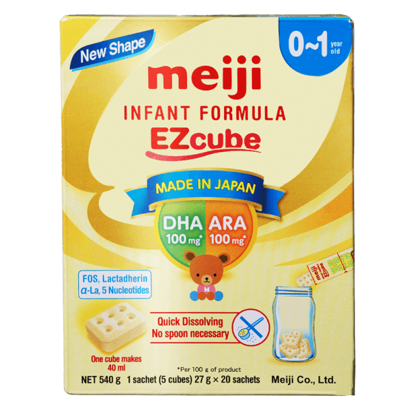 Sữa Thanh 0-1 Tuổi Meiji IF 540Gr