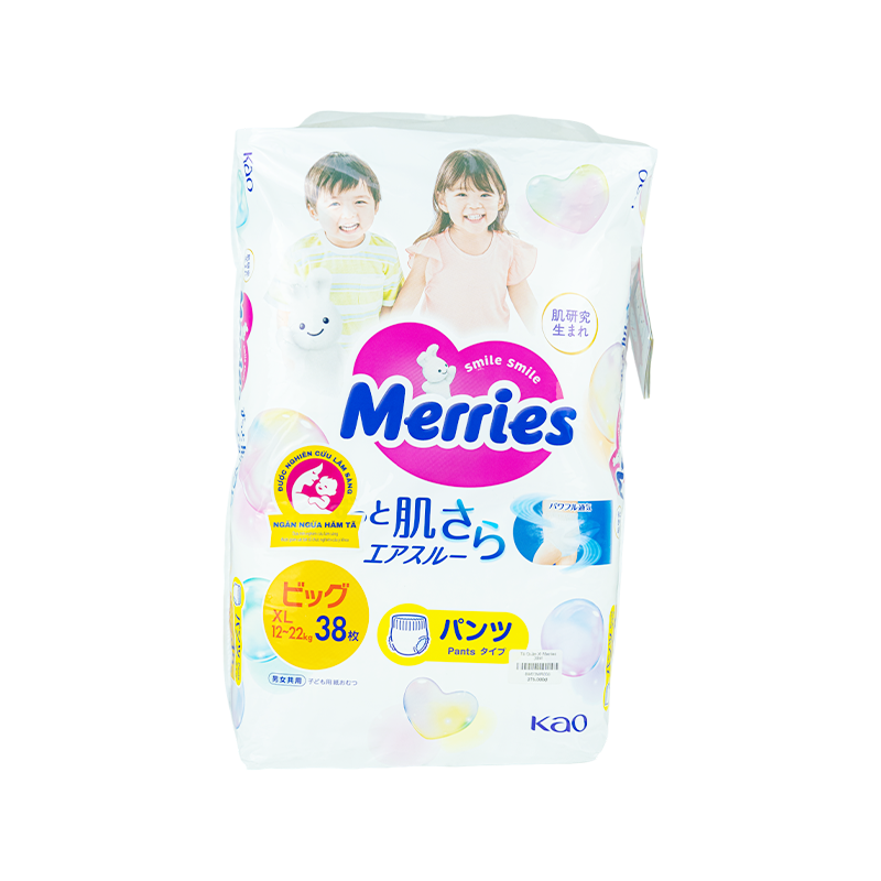 Tã Quần Xl Merries 38M
