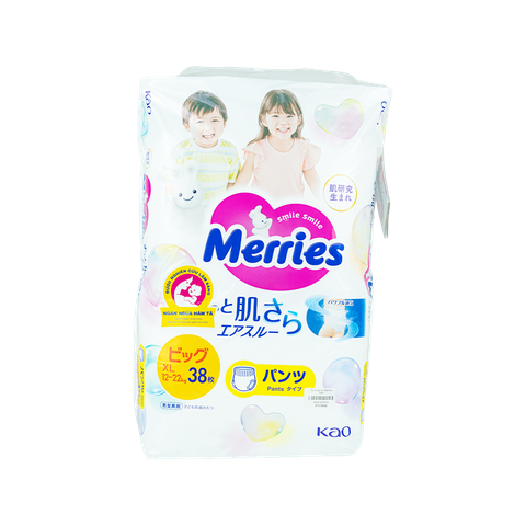 Tã Quần Xl Merries 38M