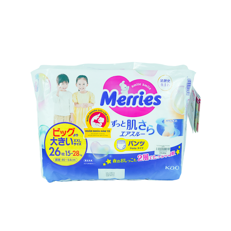 Tã Quần Xxl Merries 26M