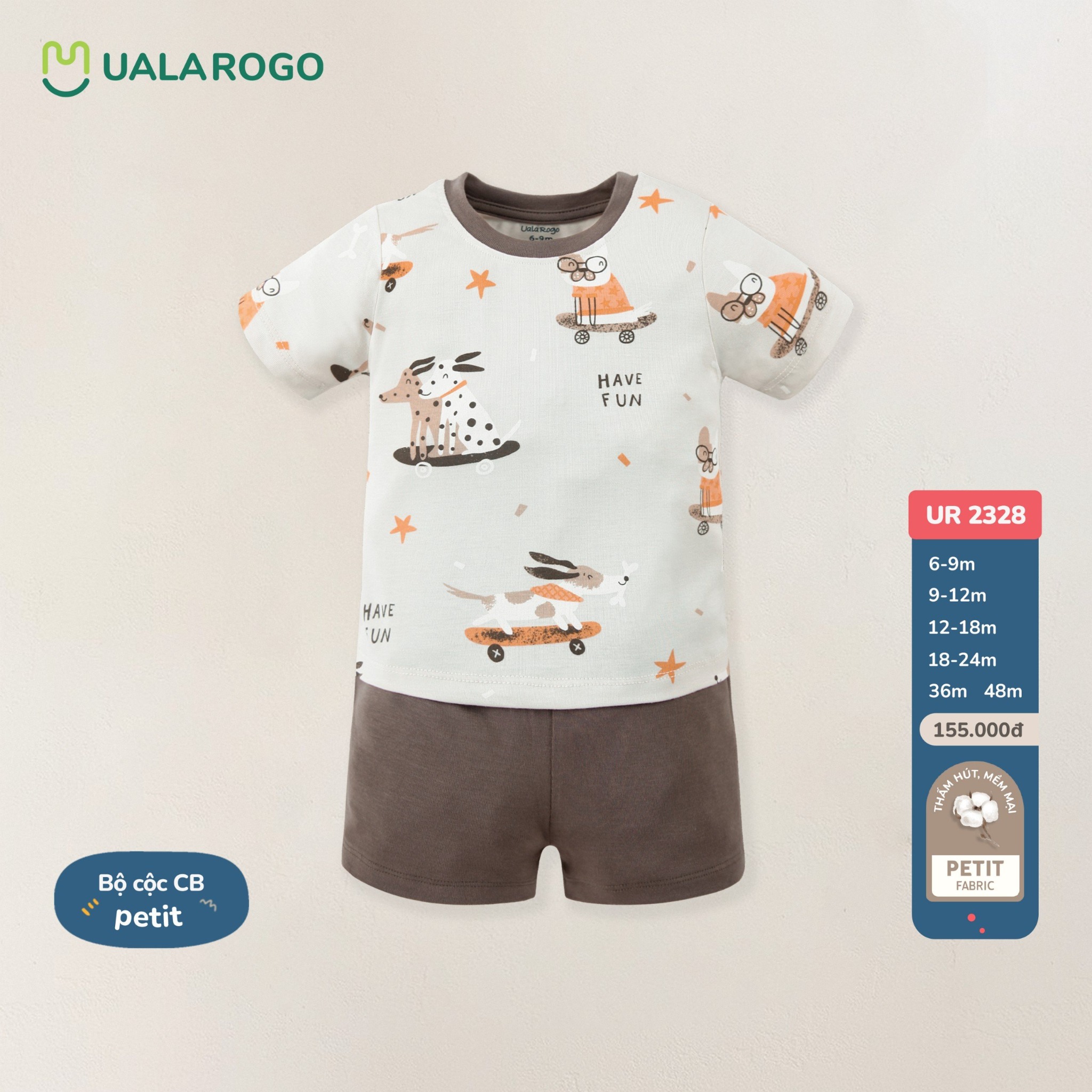 Bộ Cộc Uala Rogo Ur2328