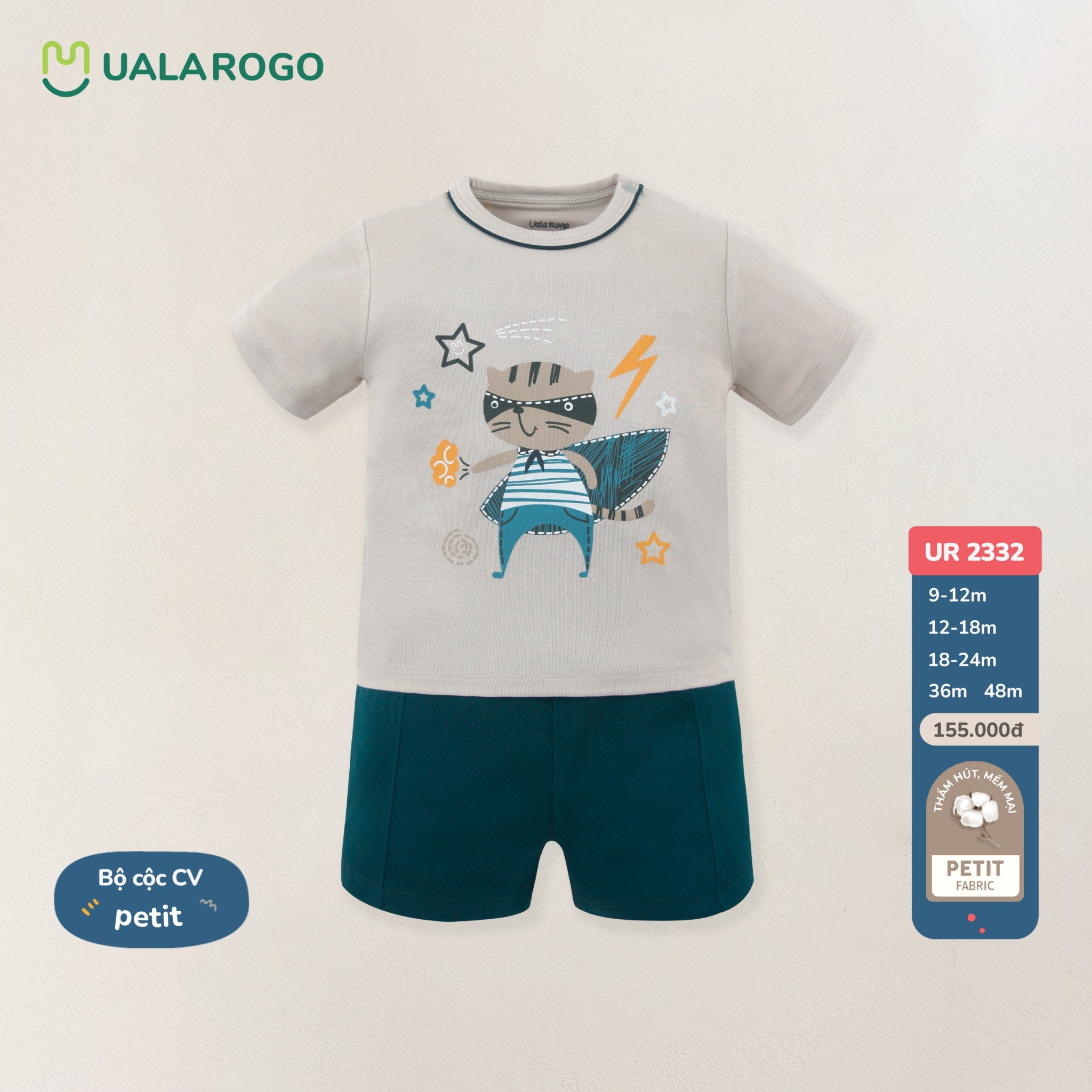 Bộ Cộc Uala Rogo Ur2332