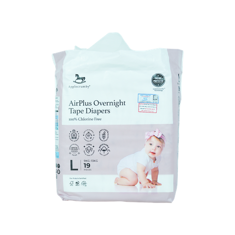 Tã Dán Applecrumby Đêm Mini L 19M