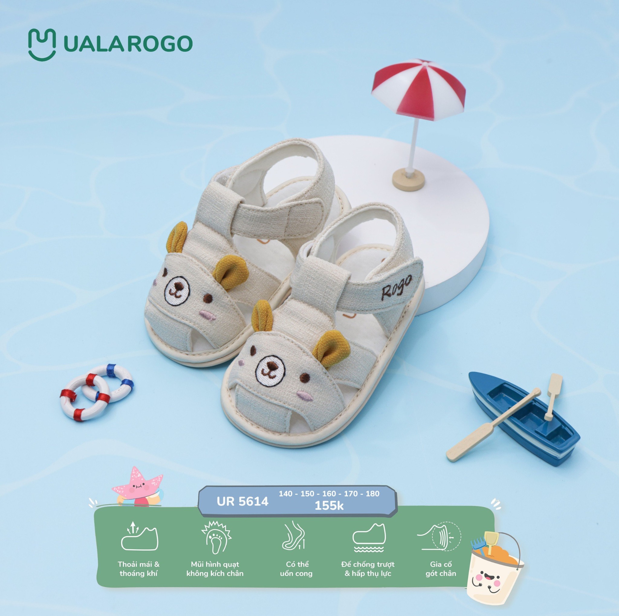 Giày Uala Tập Đi Ur5614