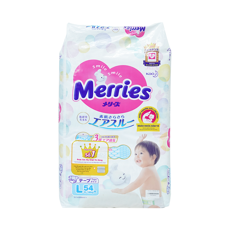 Tã Dán L Merries 48M