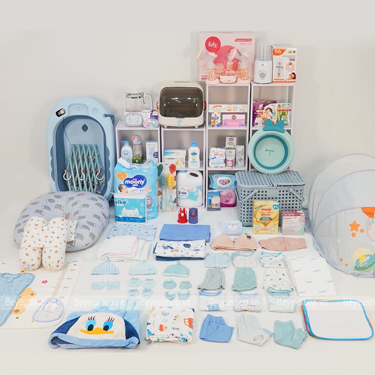 Combo Đi Sinh Xanh Dương Viên Mãn