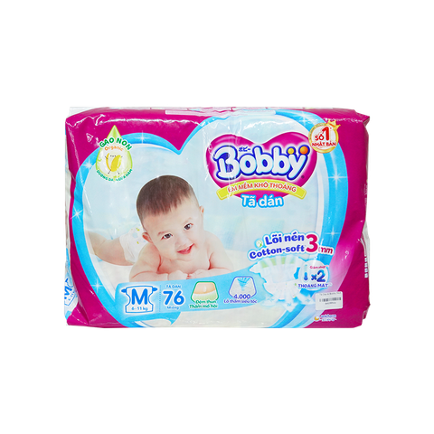 Tã Dán Bobby M 76M