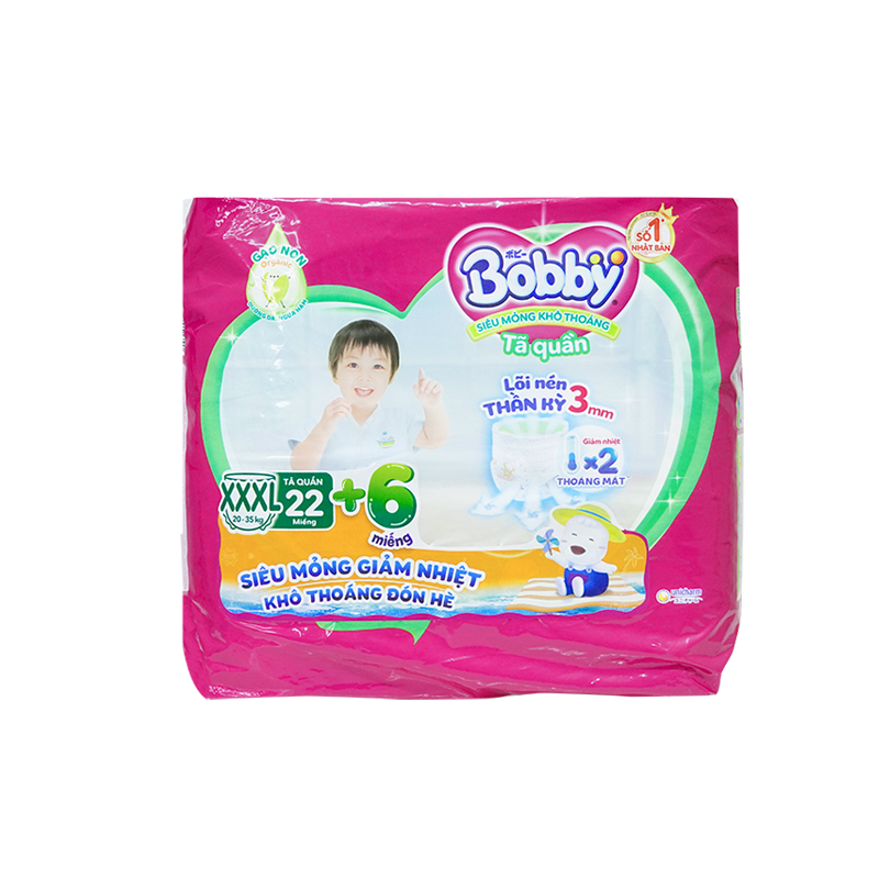 Tã Quần Xxxl Bobby 22M