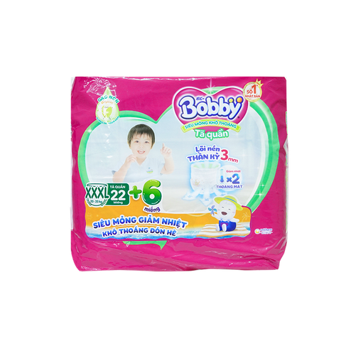 Tã Quần Xxxl Bobby 22M