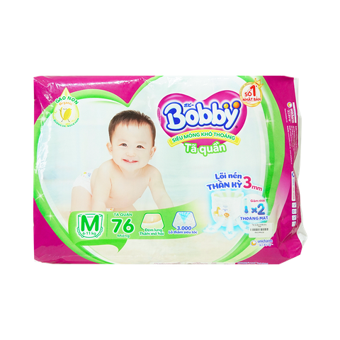 Tã Quần Bobby M 76M