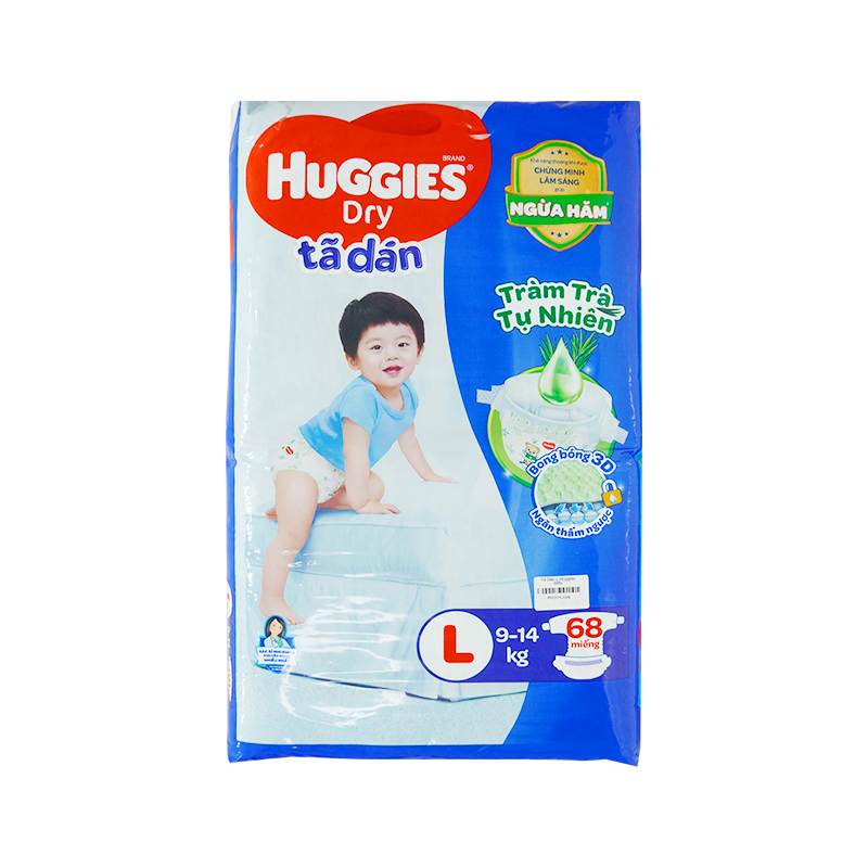 Tã Dán L Huggies 68M