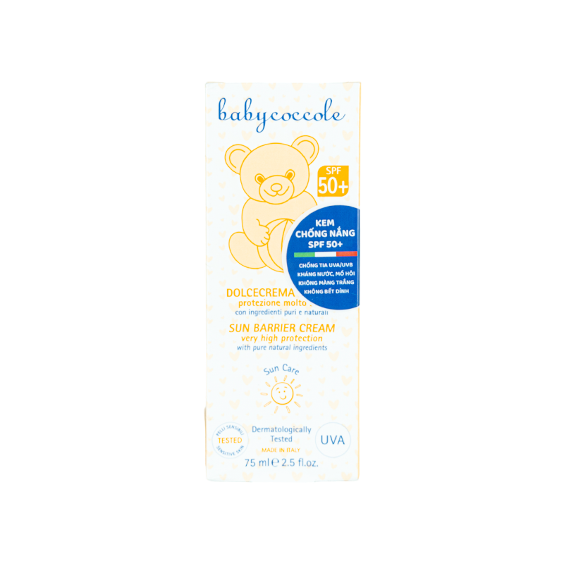 Kem Chống Nắng Babycoccole 75ML