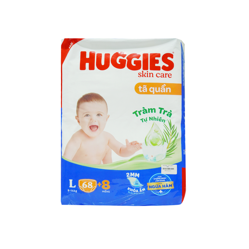 Tã Quần L Huggies 68M