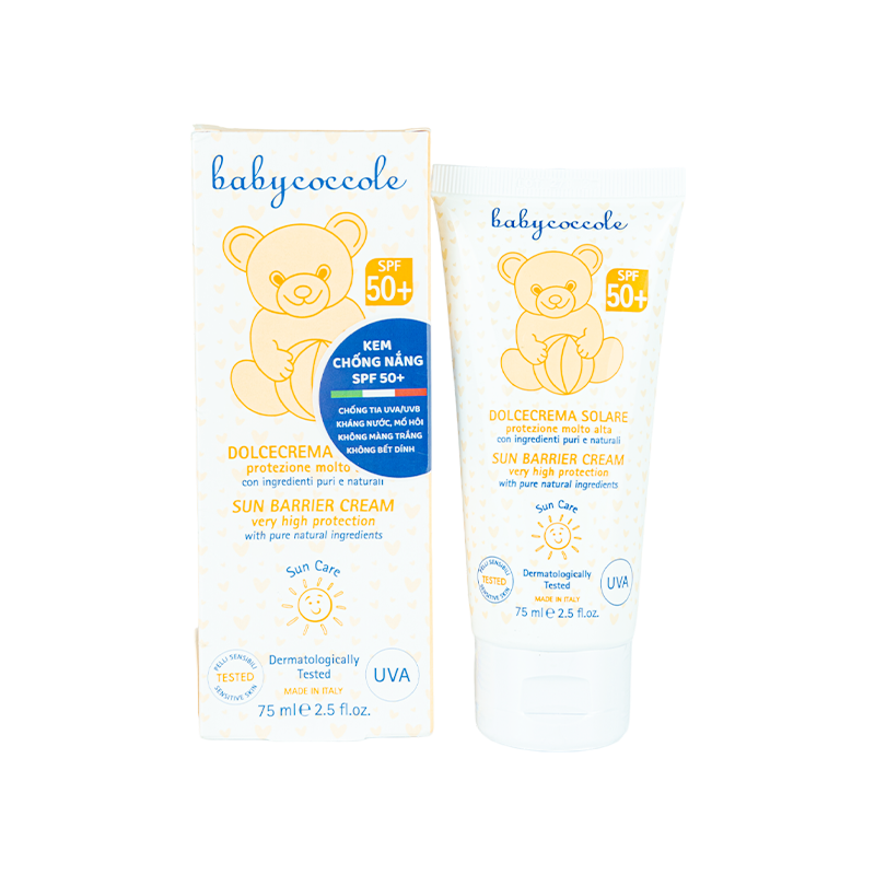 Kem Chống Nắng Babycoccole 75ML