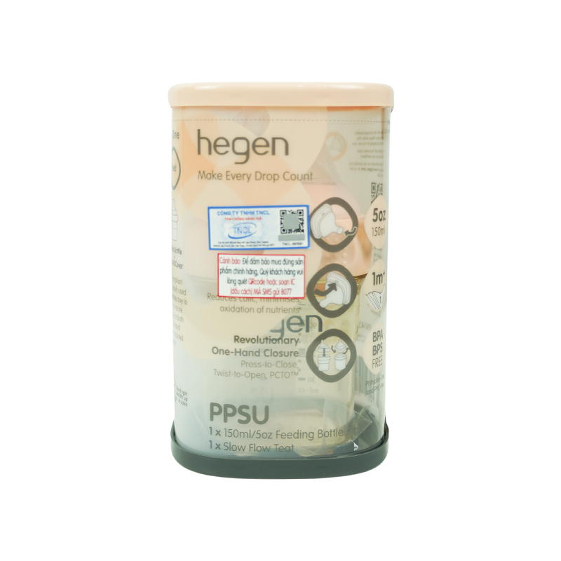 Bình Sữa Hegen PPSU 150ML Hồng
