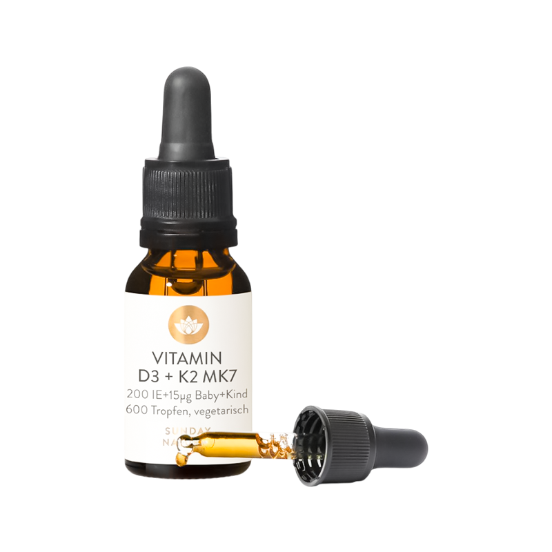 Vitamin Sunday Natural D3K2 MK7 Đức
