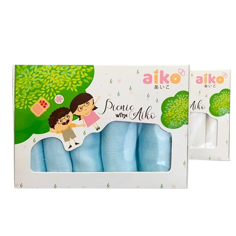 Khăn Sữa Tre Aiko Set 5 Cái