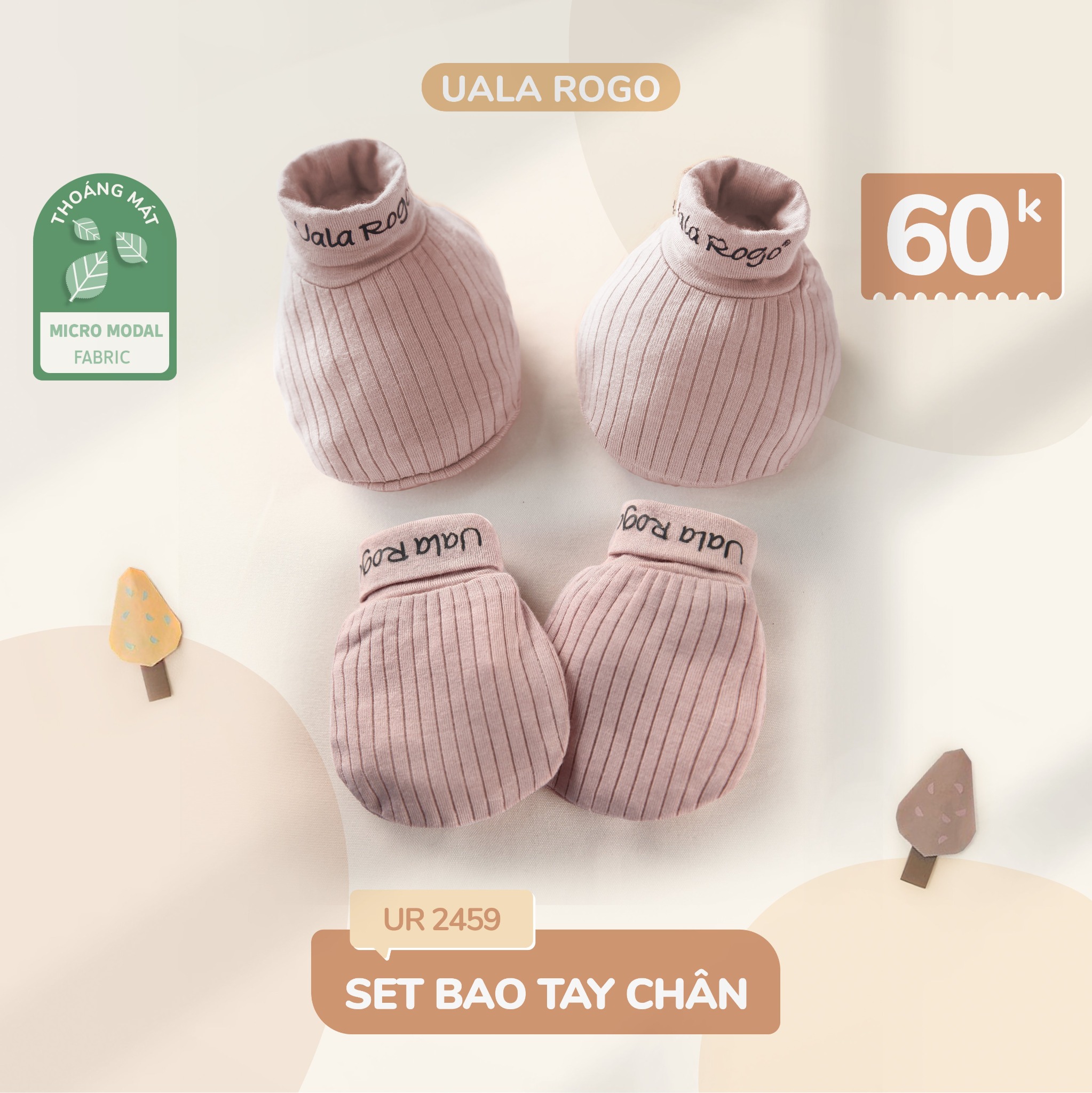 Bao Tay Chân Uala Rogo Len Tăm UR2459