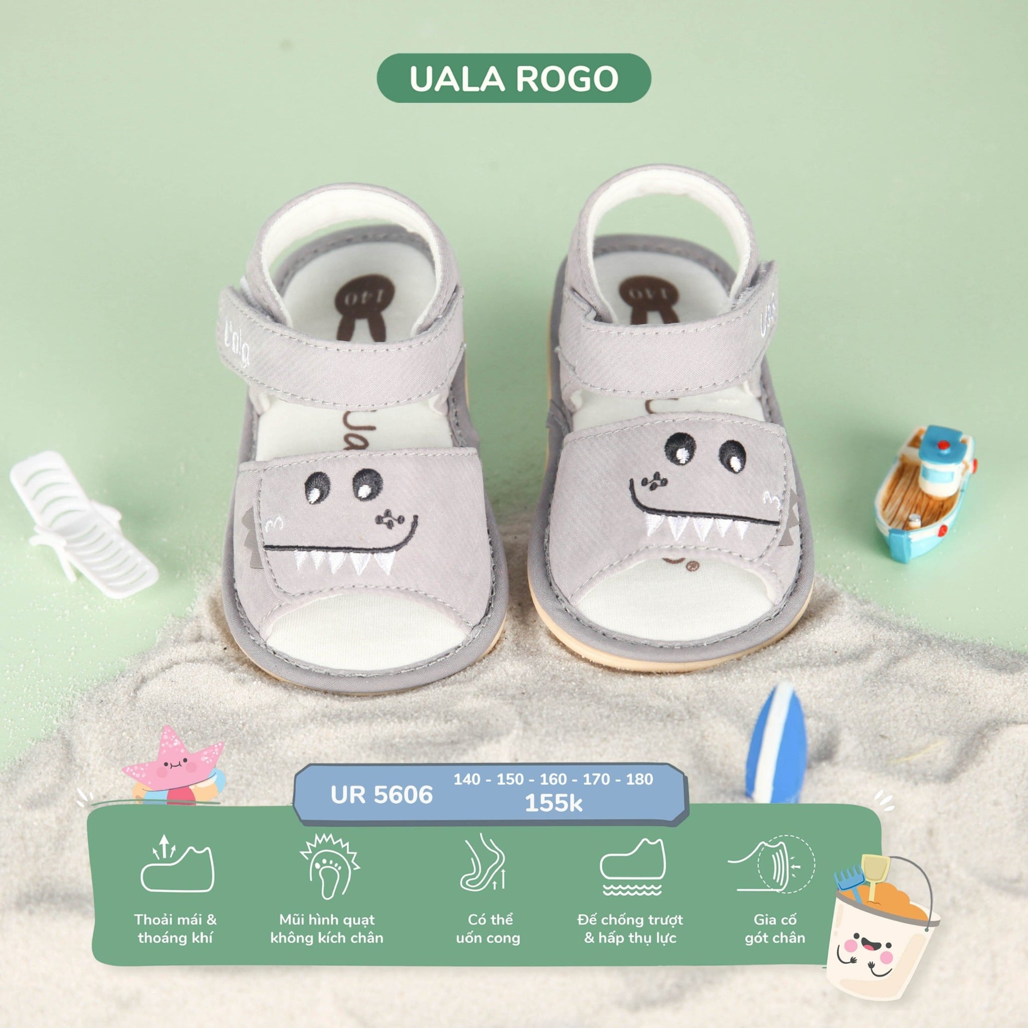 Giày Uala Rogo UR5606