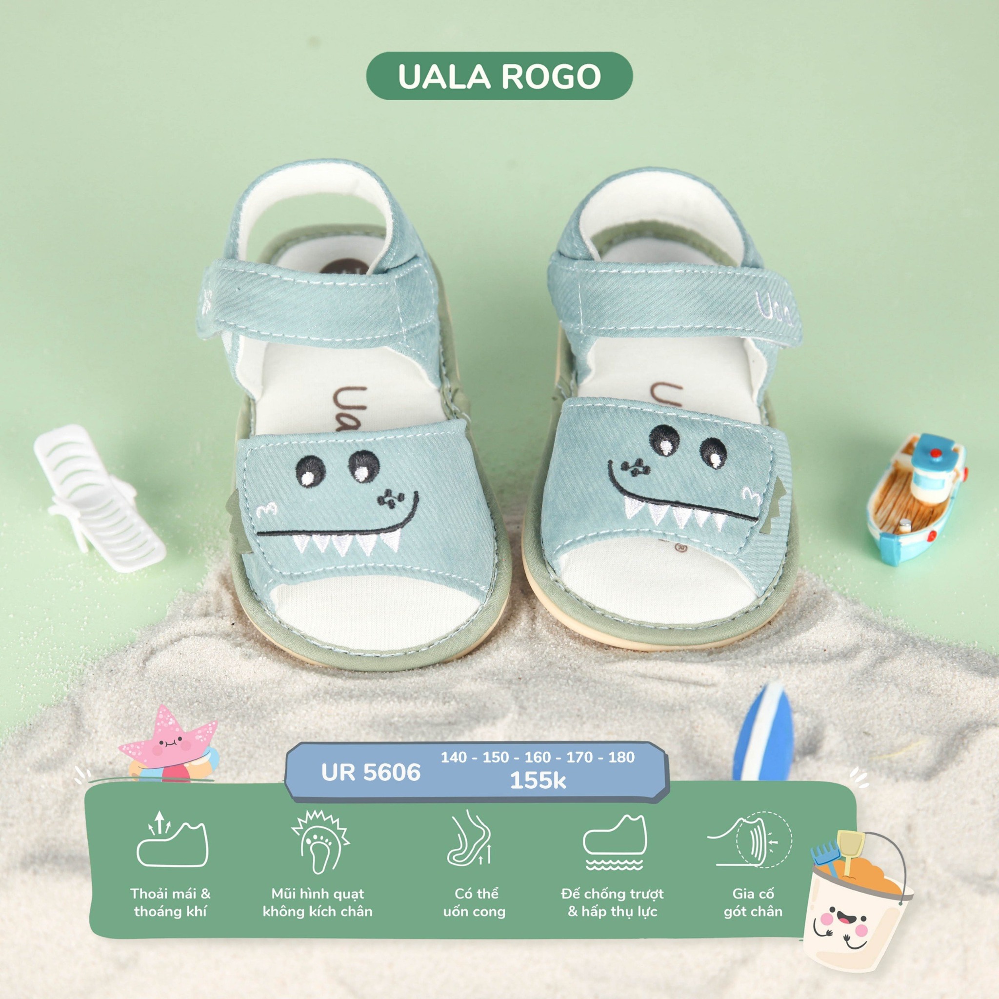 Giày Uala Rogo UR5606