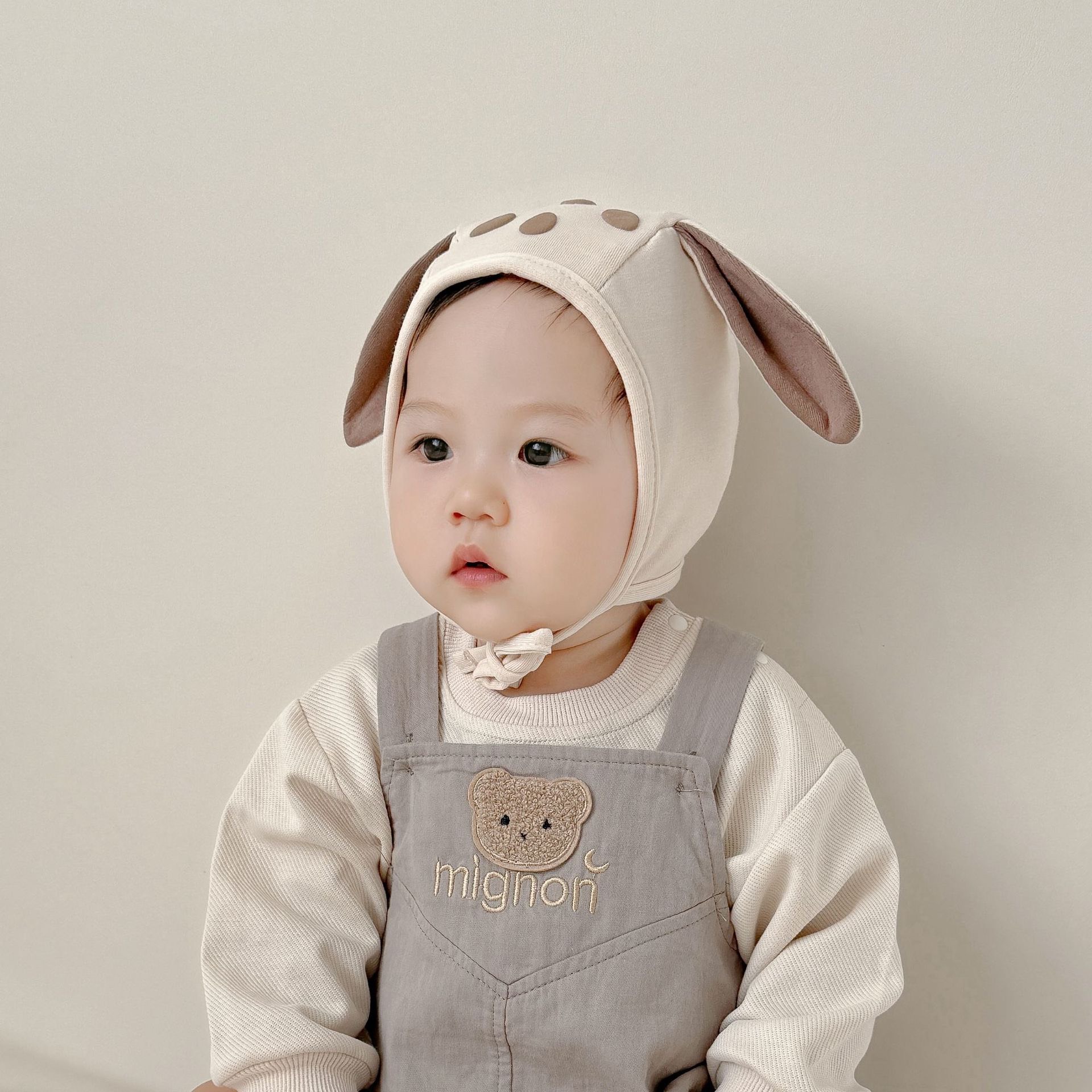 Nón OT Buộc Dây Tai Dài