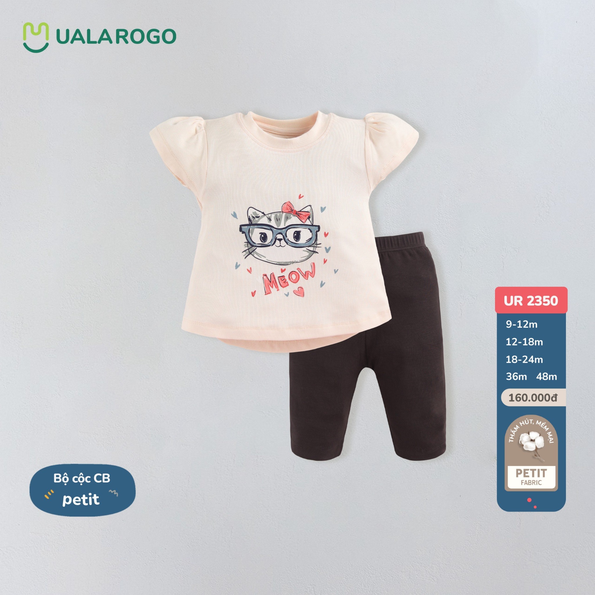 Bộ Cộc Uala HT Mèo UR2350