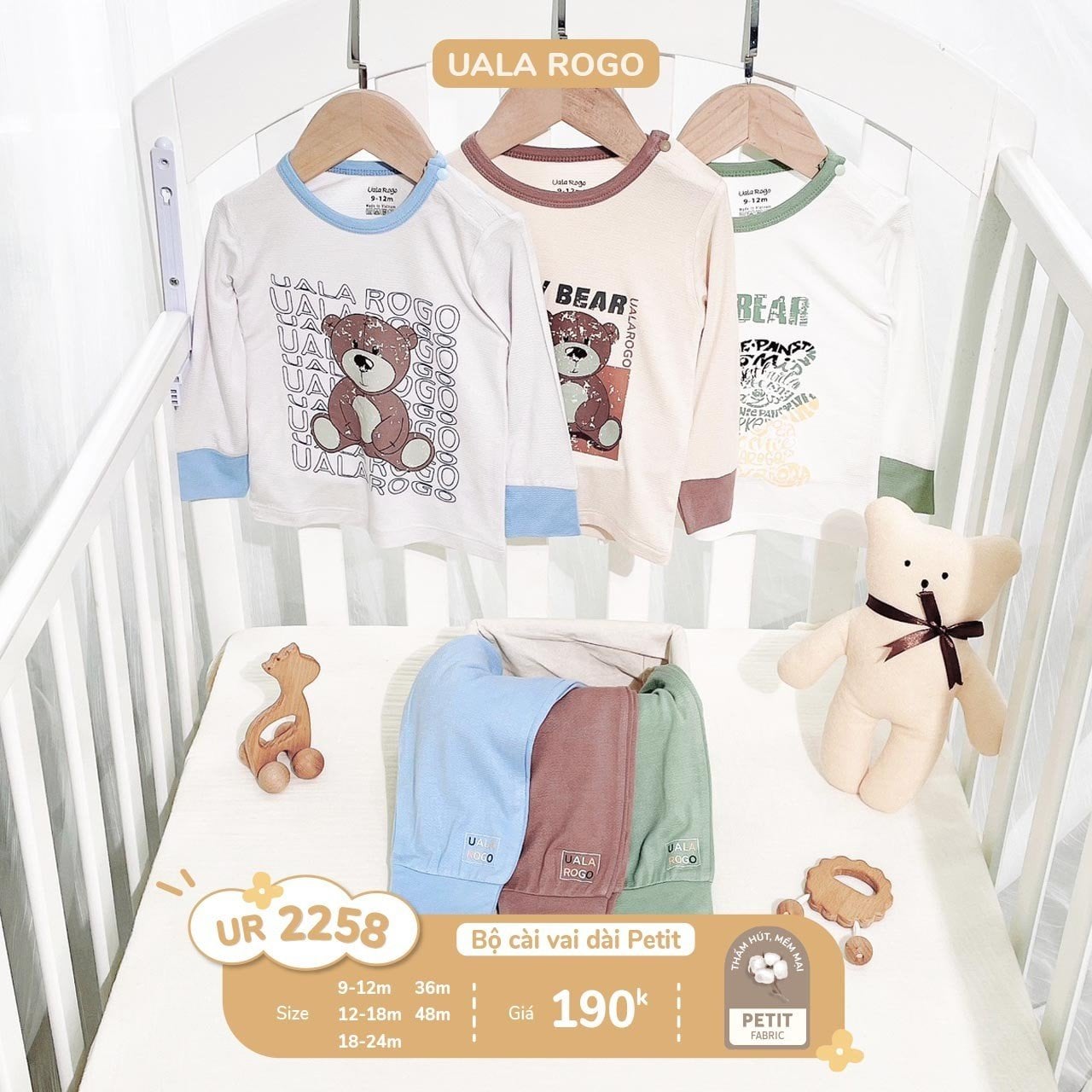 Bộ Dài Uala Rogo Teddy Ur2258