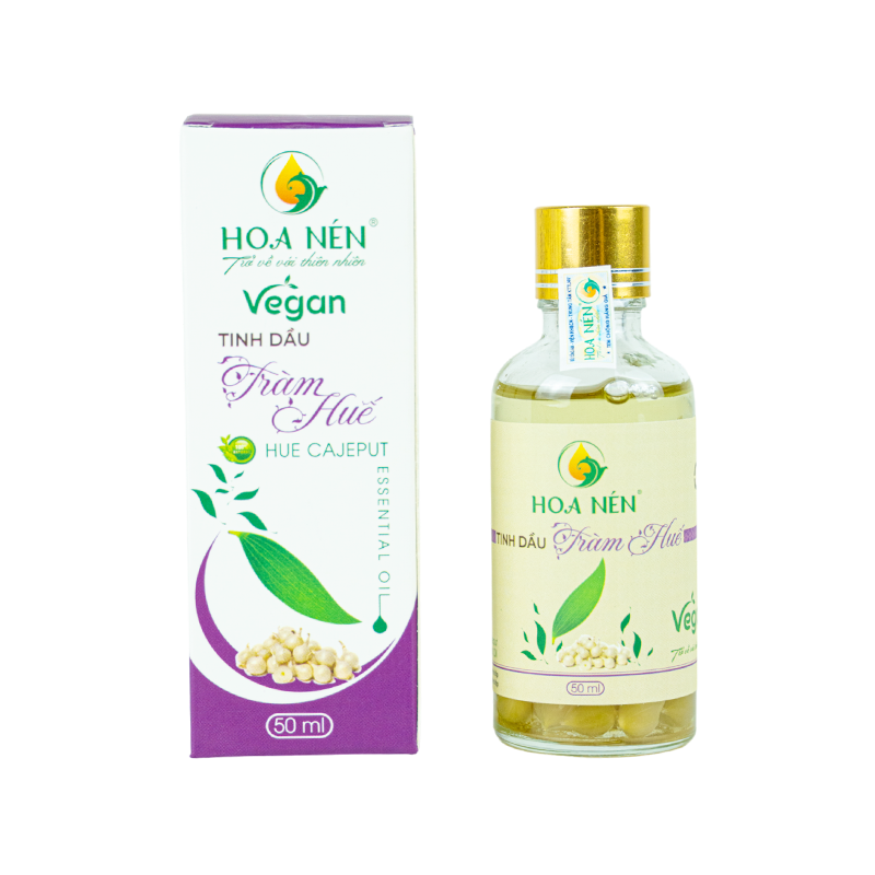 Dầu Tràm Hoa Nén Ngâm Củ Nén 50ML