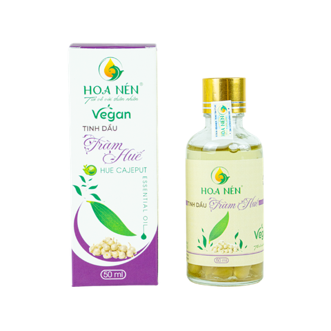 Dầu Tràm Hoa Nén Ngâm Củ Nén 50ML