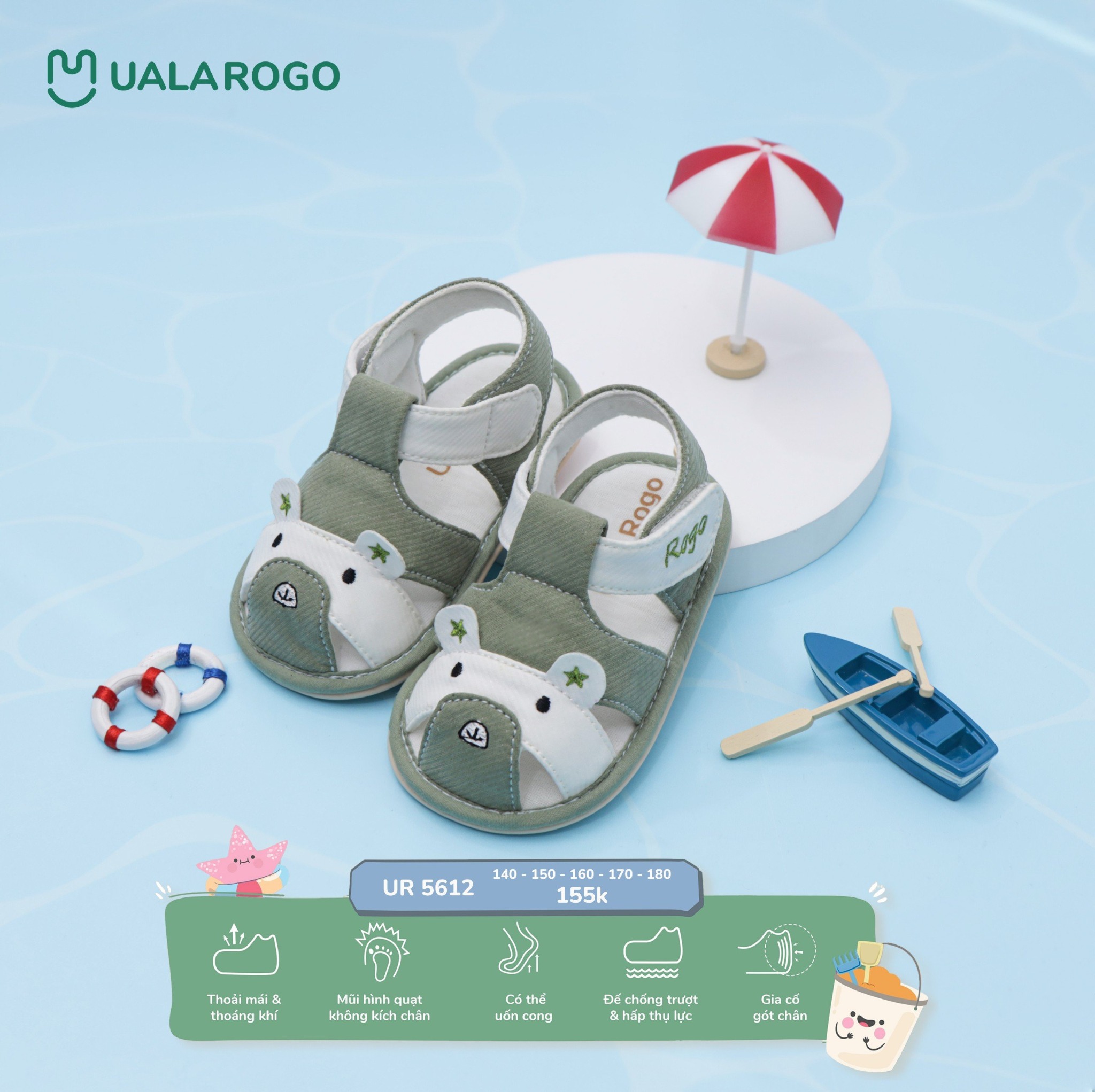 Giày Uala Tập Đi Ur5612