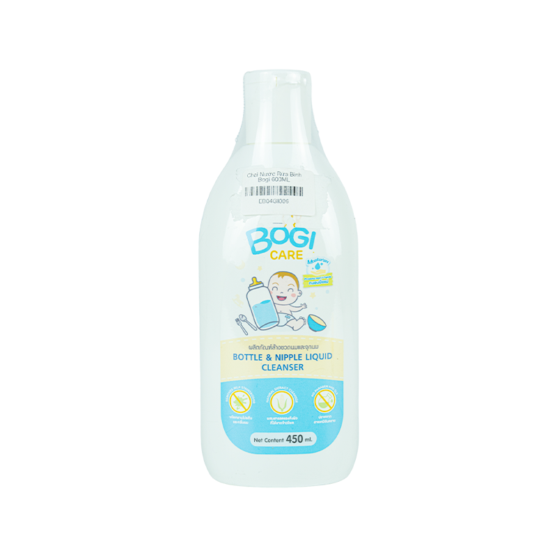 Chai Nước Rửa Bình Bogi 450ML
