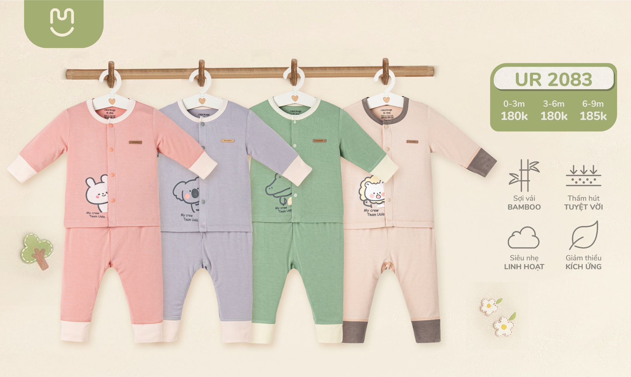 Bộ Cài Dài Uala Rogo Ur2083