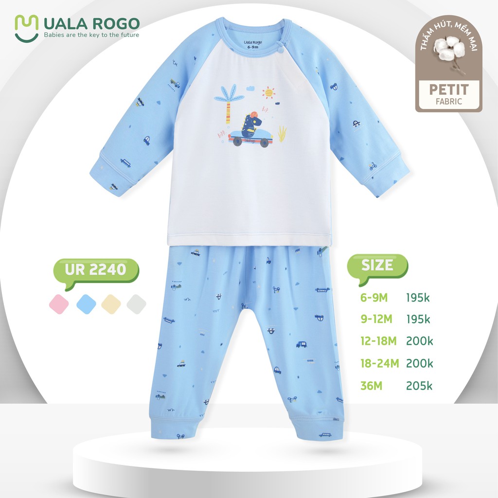 Bộ Dài Uala Rogo Petit Cài Vai UR2240