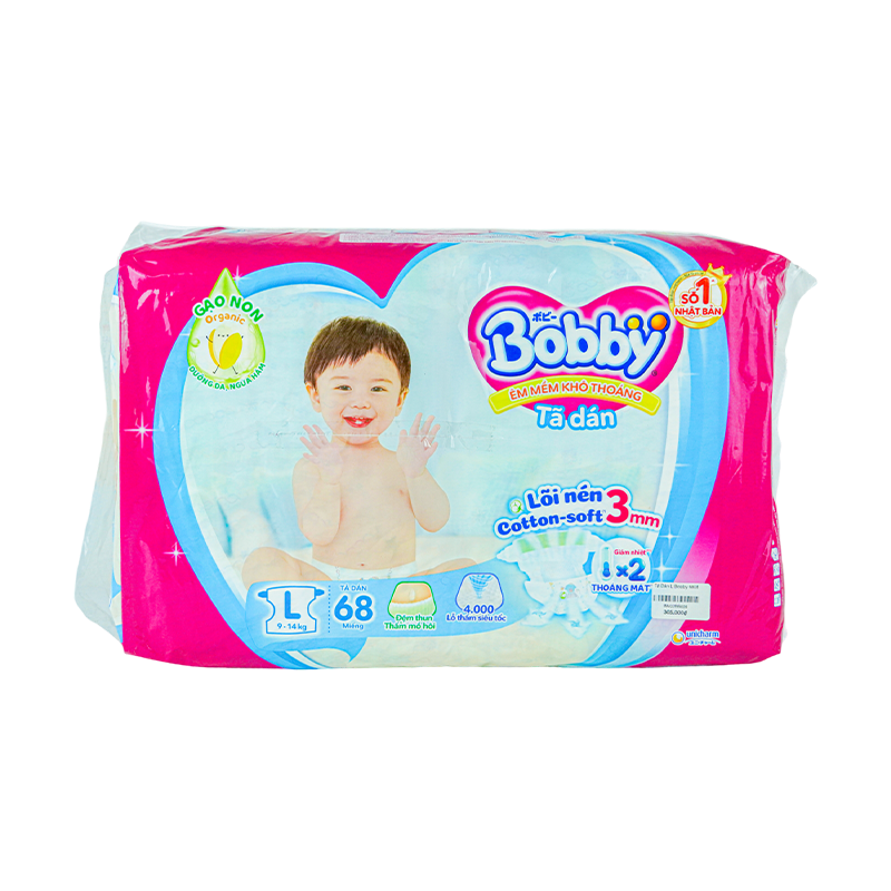 Tã Dán Bobby L 68M