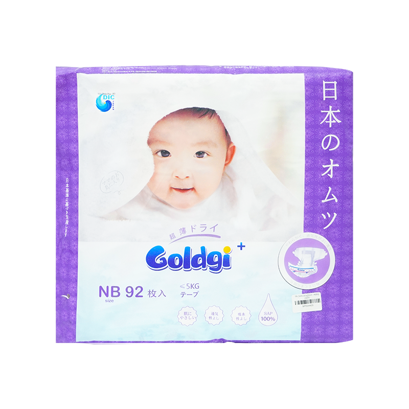Tã Dán Goldgi  + NB 92M