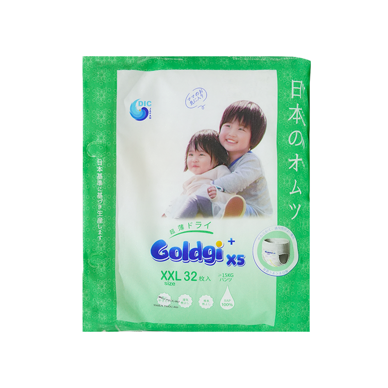 Tã Quần Goldgi X5  XXL 32M