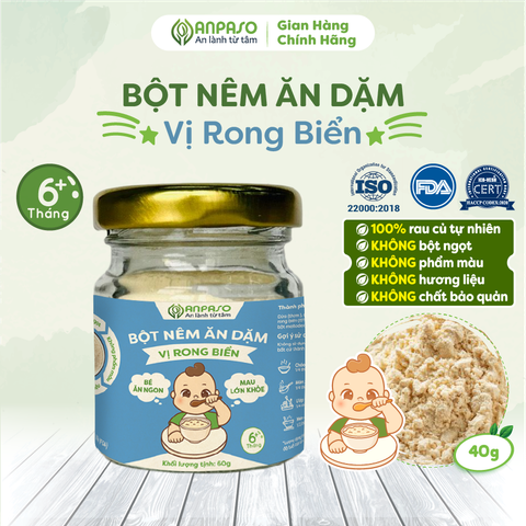 Bột Nêm Anpaso 60Gr Vị Rong Biển