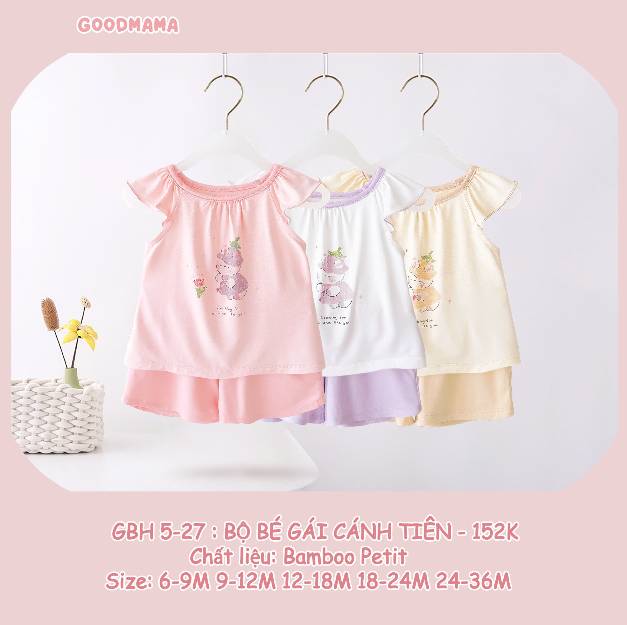 Bộ Cộc Goodmama Cánh Tiên