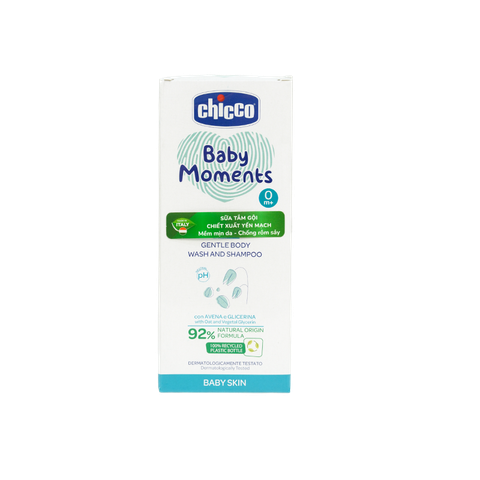 Tắm Gội Chicco Yến Mạch 200ML