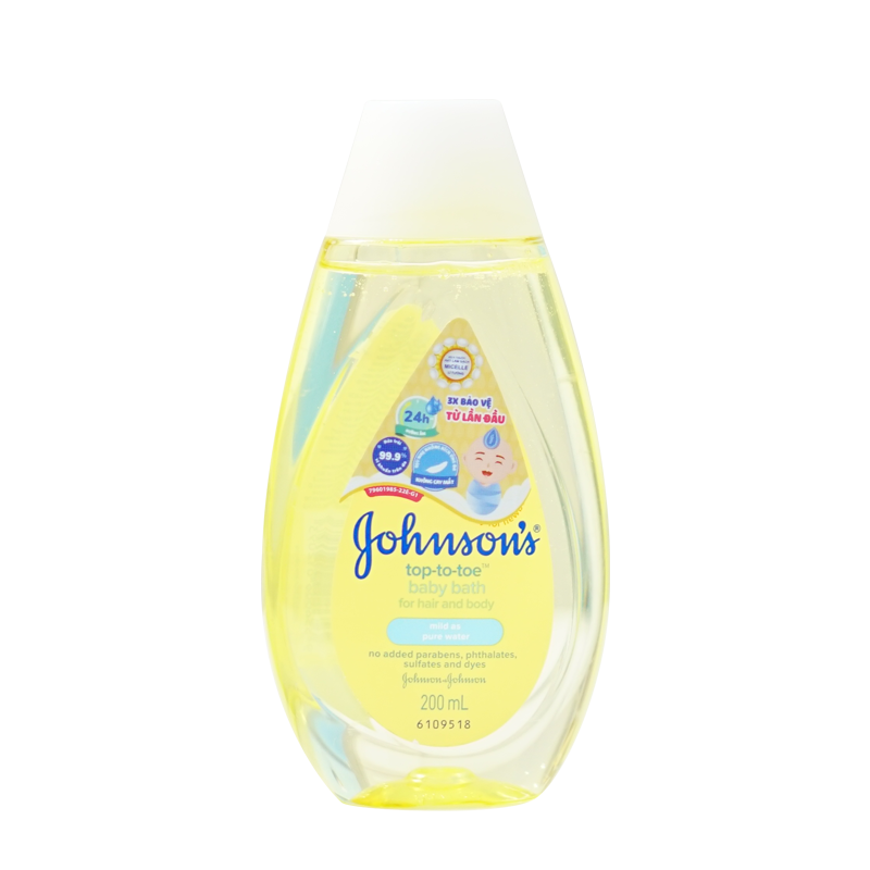 Tắm Gội Johnson 200ML